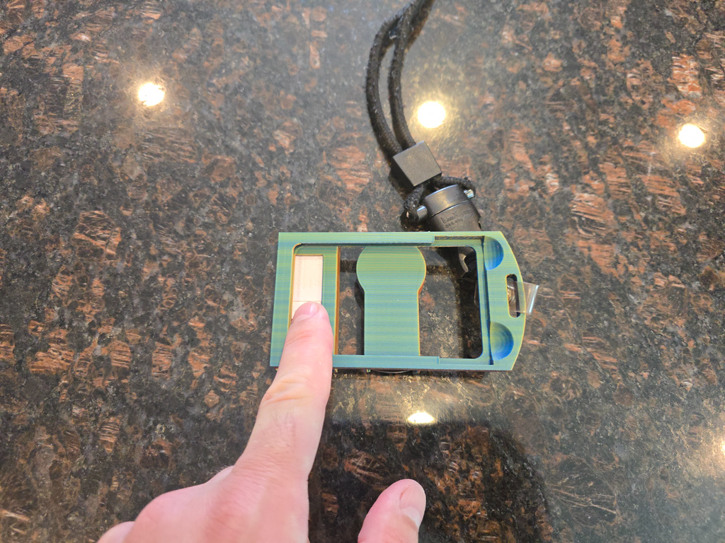3 ID Badge holder with RSA and One Identity token