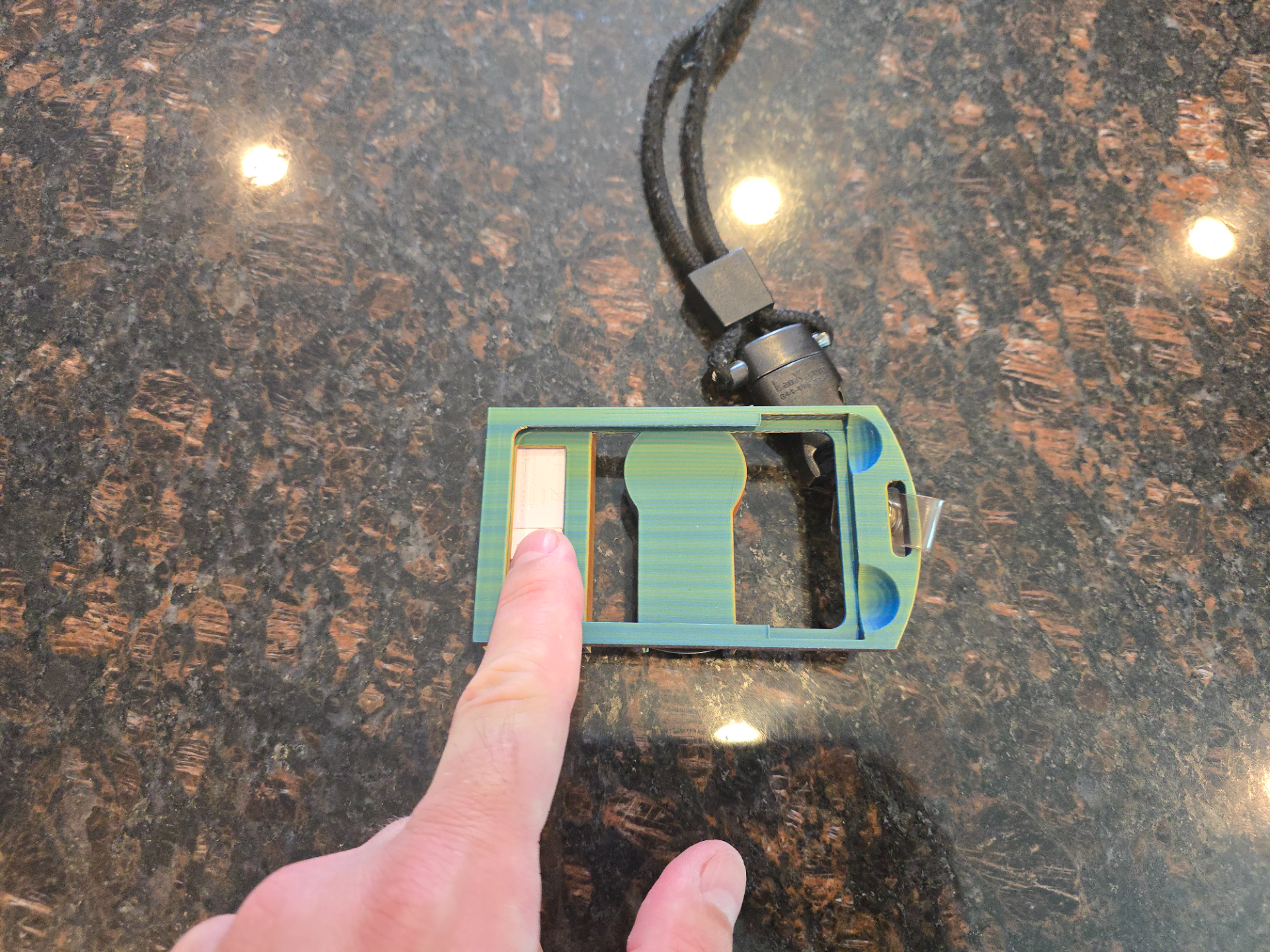 3 ID Badge holder with RSA and One Identity token