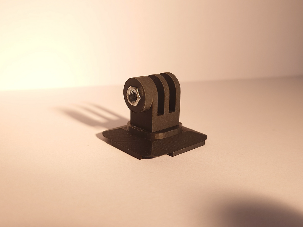 Gopro support for peak design