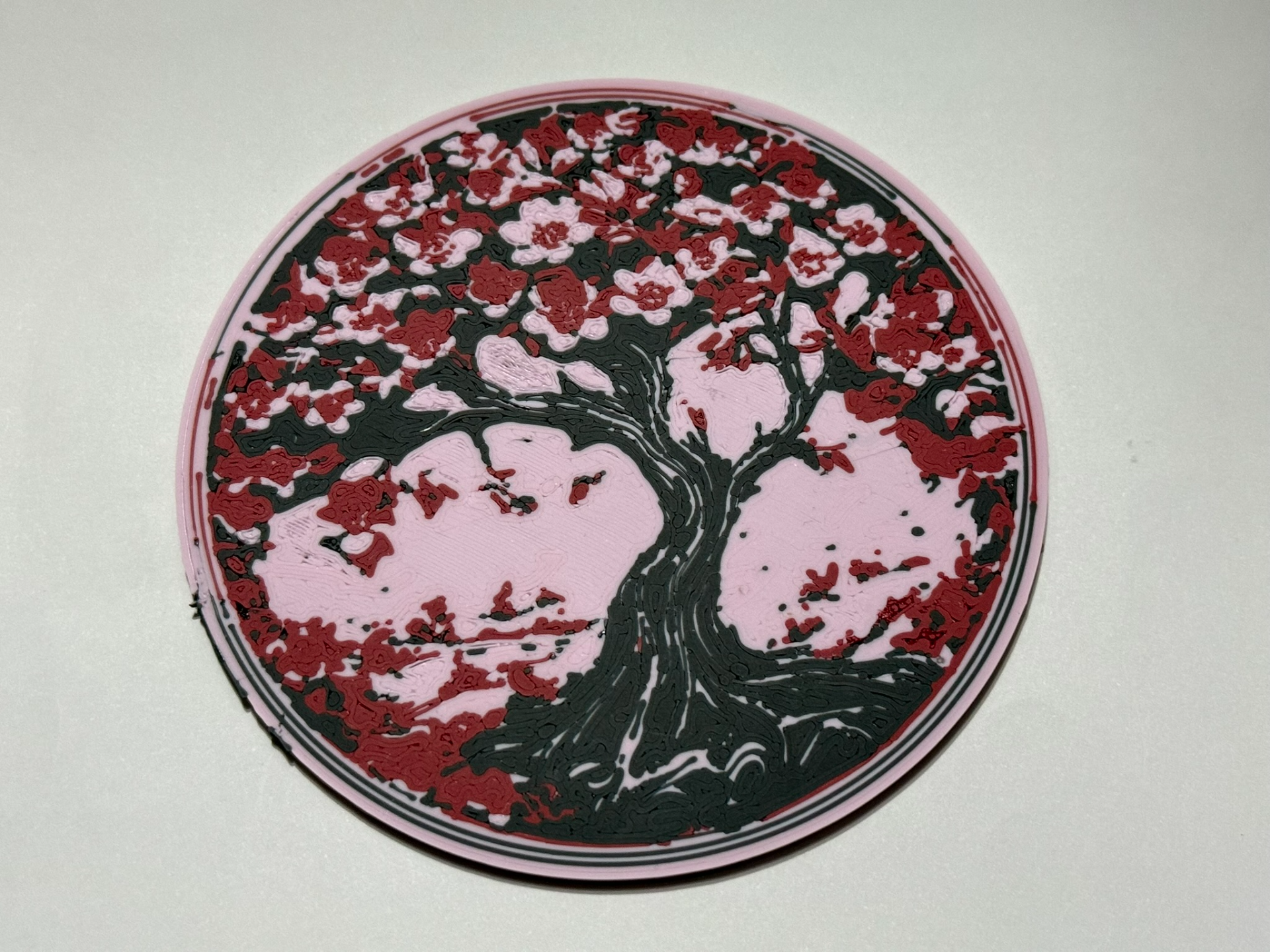 tree of life coaster in color