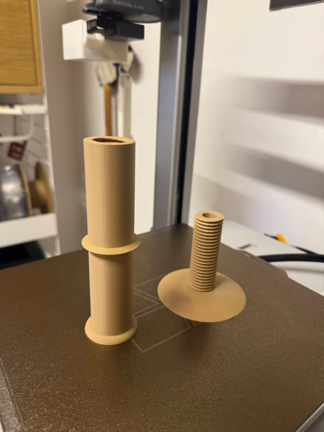 Simple Filament Spool Wall Mount