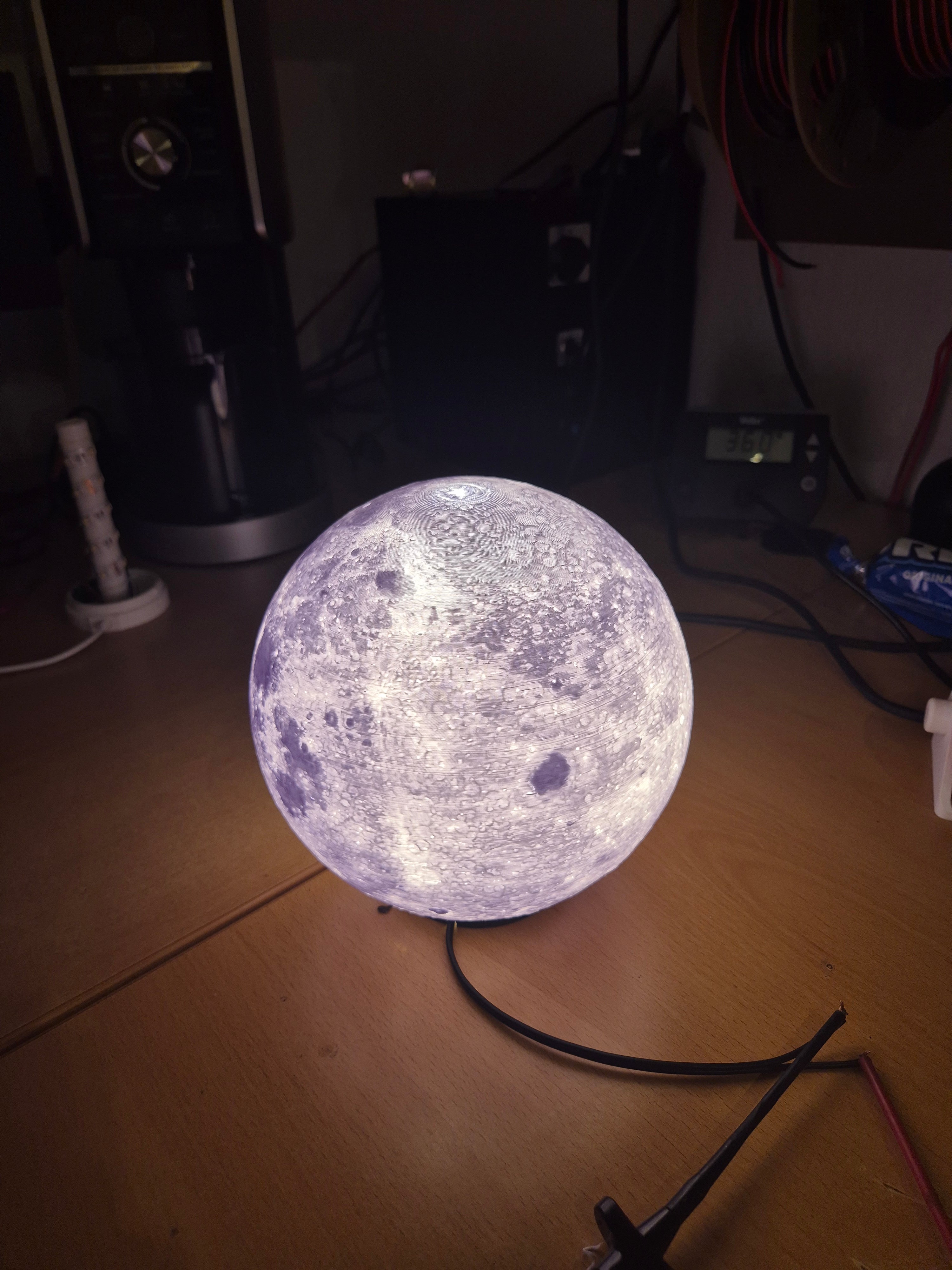 Mond Lampe 18cm