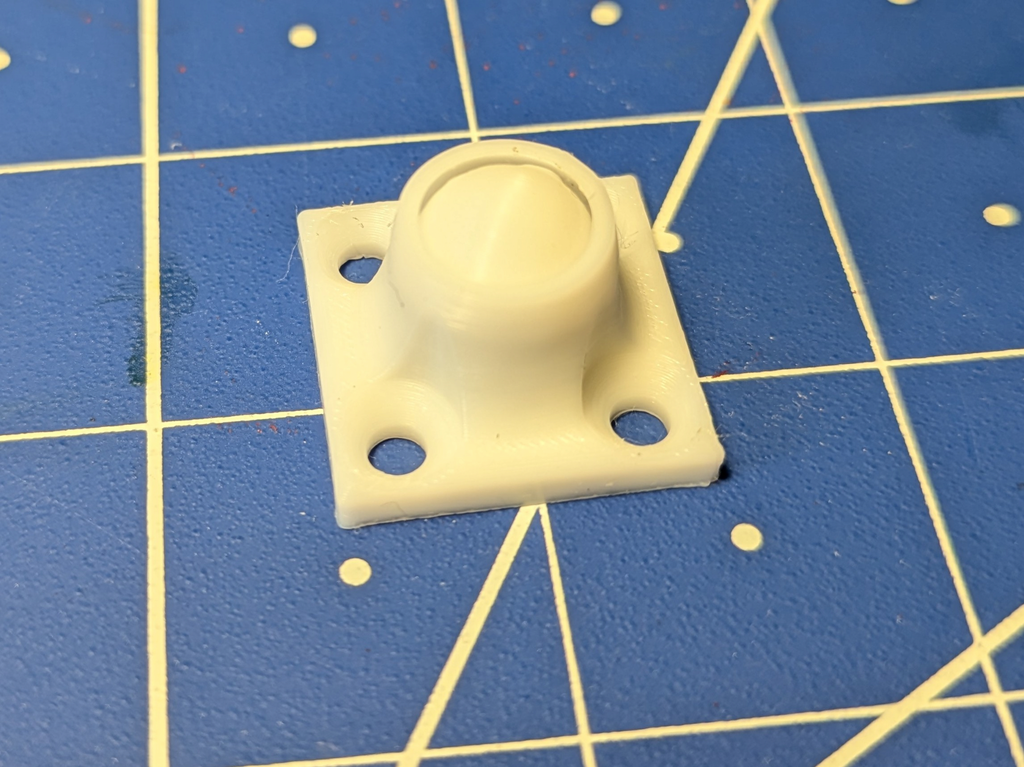 Mini Omni-Ball Caster Wheel - Print in Place