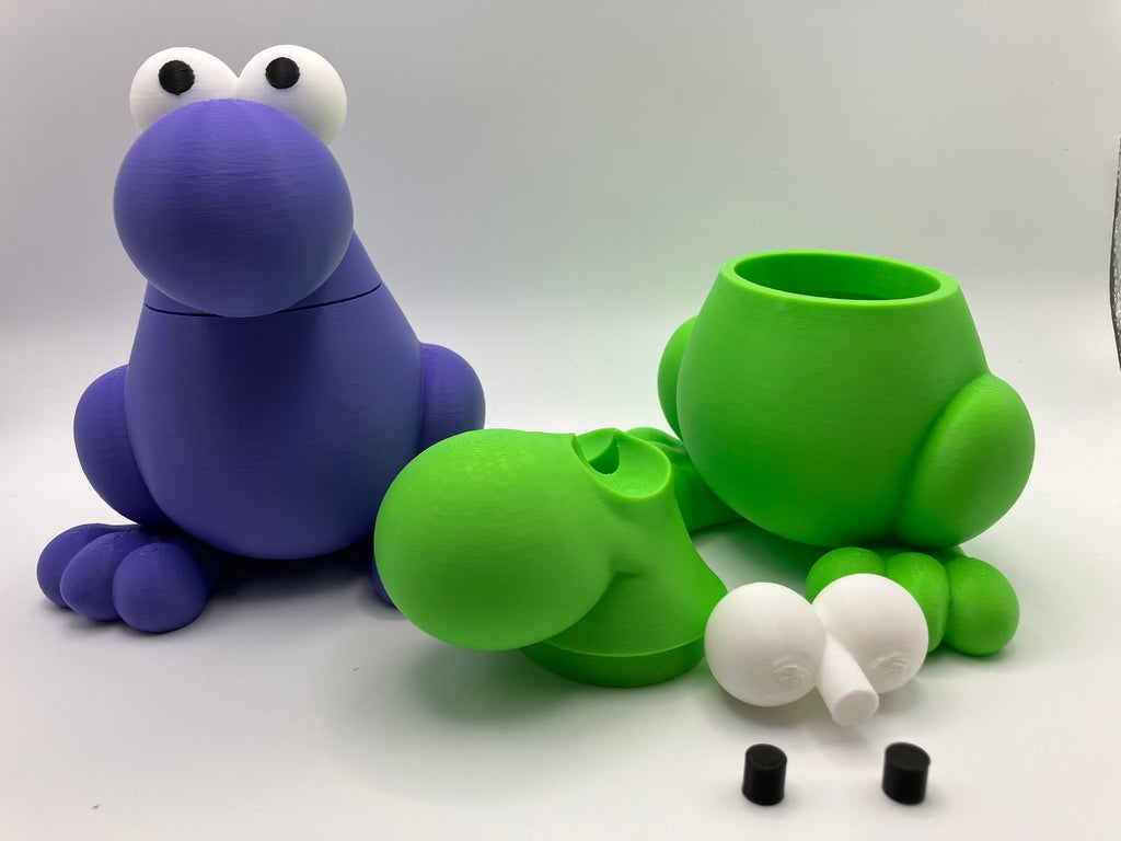Nerds-shaped container for Nerds