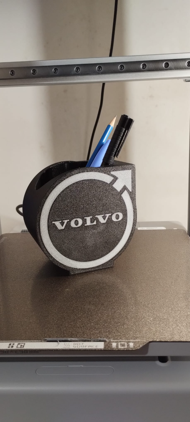 Volvo pencil holder