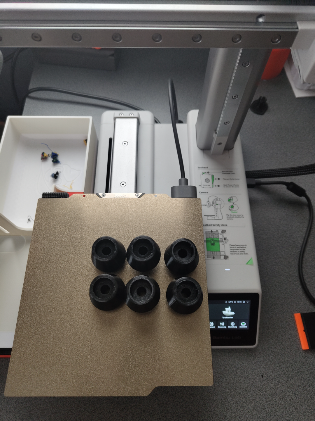 KTM AchsProtektoren Crashbobbins