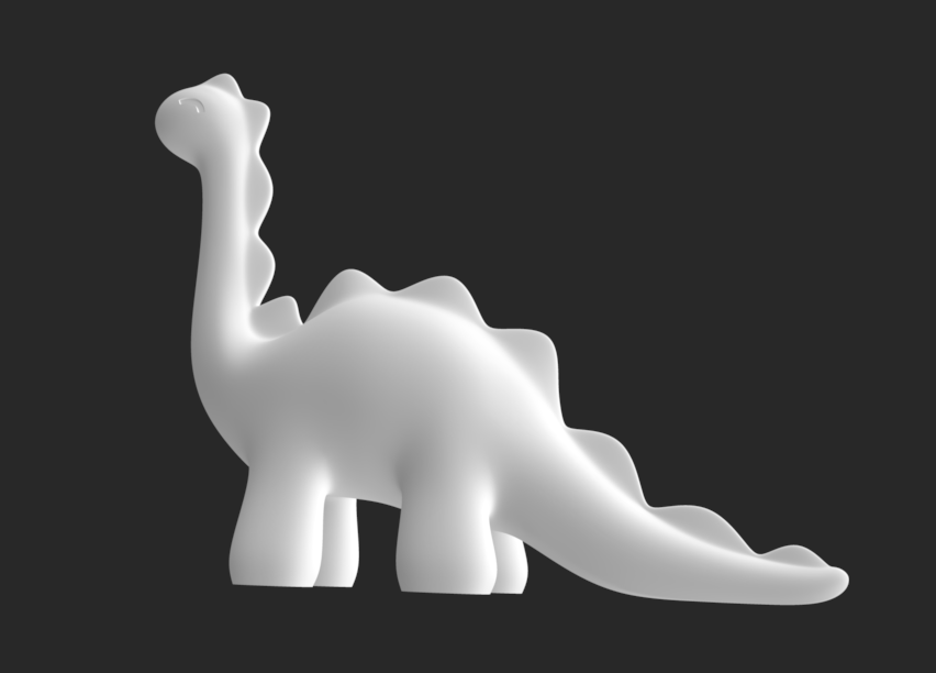 Cute Dinosaur Toy in TPU + Squishy Version