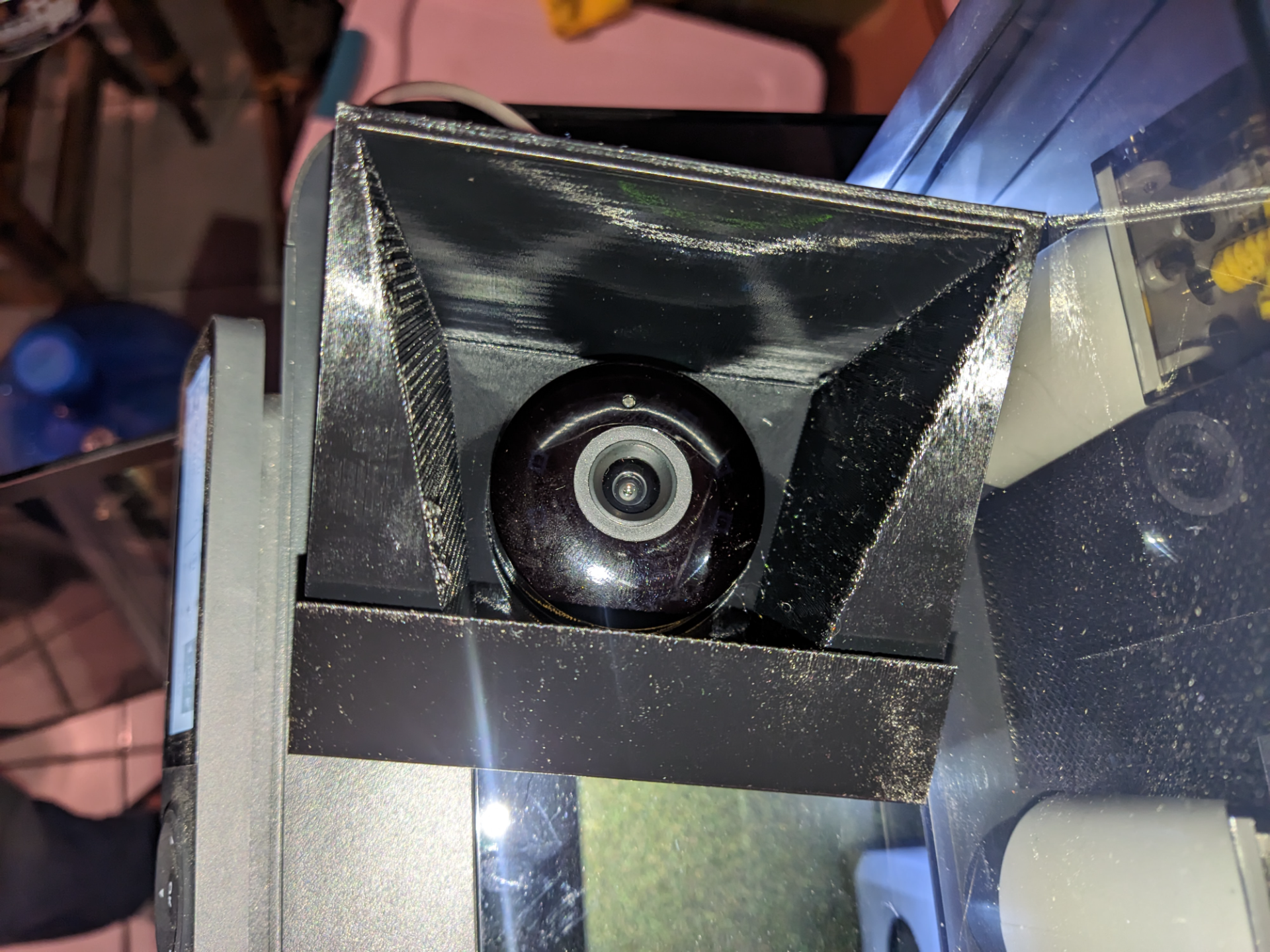 Yi Cam 1080p P1S & X1C Front Glass Angled Mount