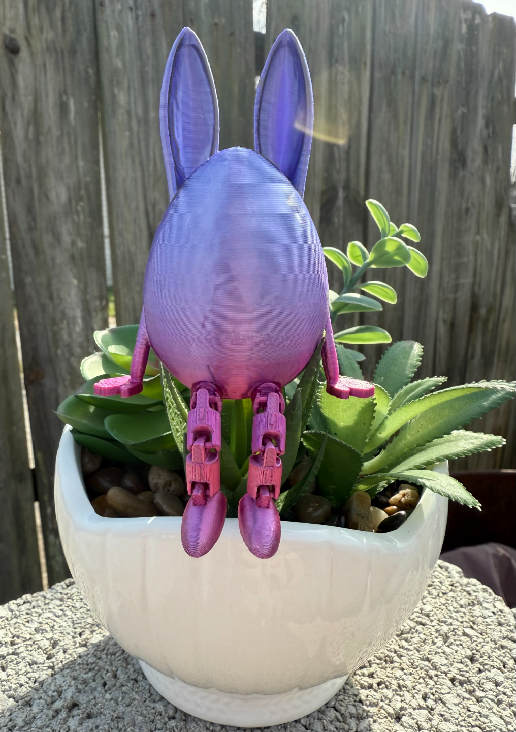 easter egg articulated legs