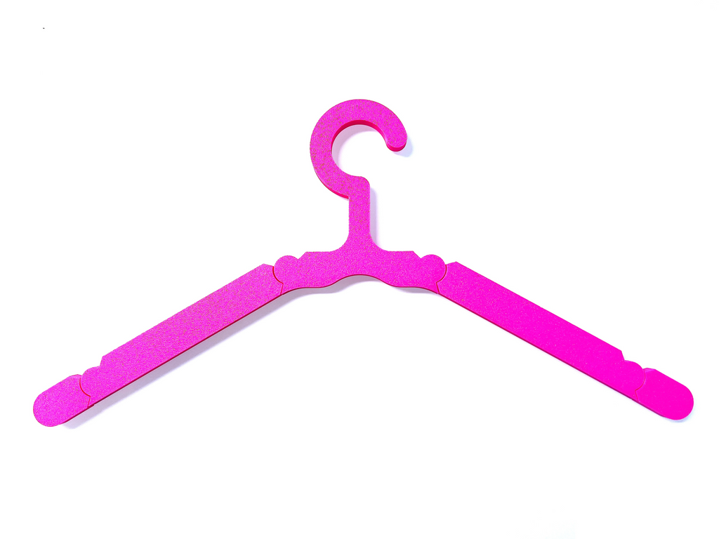 Foldable Travel Coat Hanger (Print-In-Place)