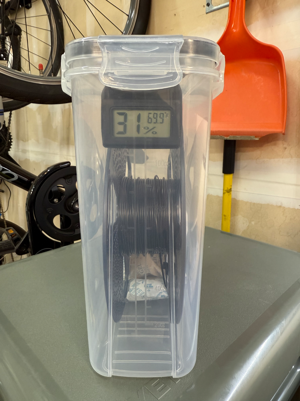 Hygrometer Lid Cover for Skroam/Praki Cereal Boxes