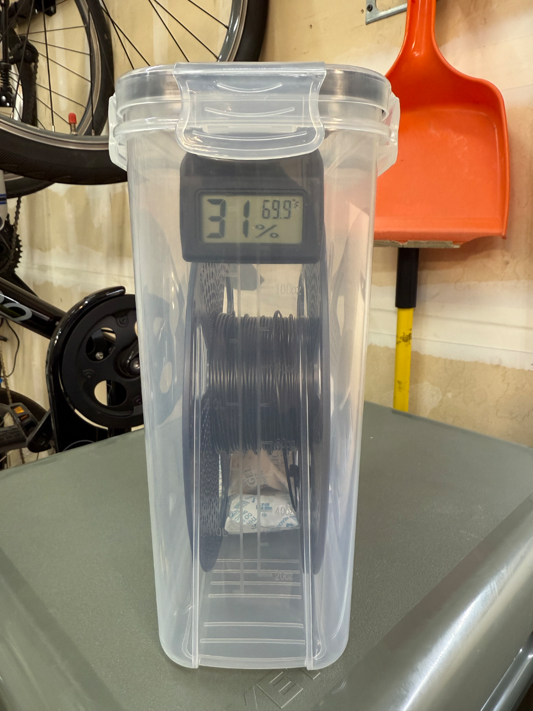 Hygrometer Lid Cover for Skroam/Praki Cereal Boxes