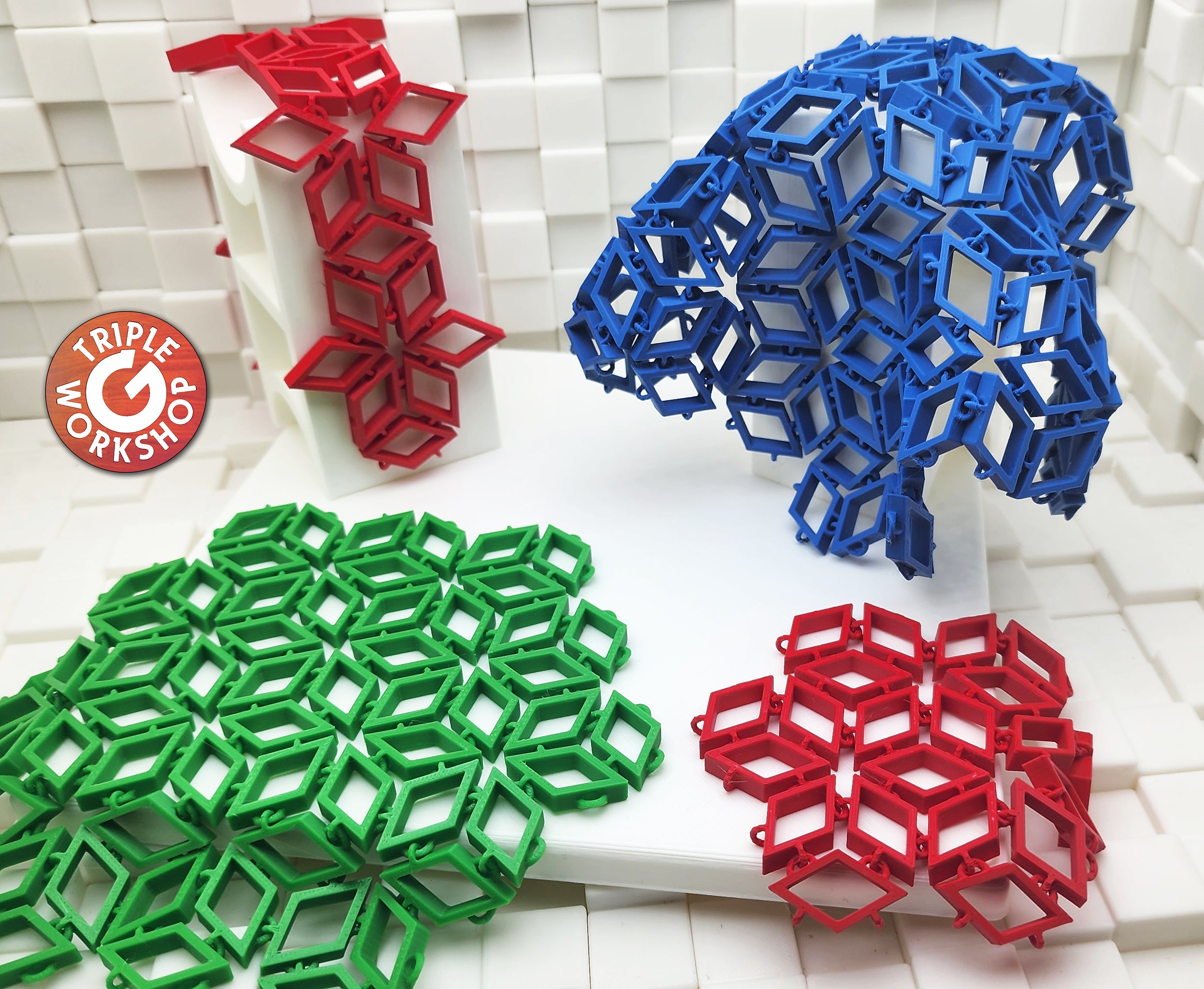 Flexible Diamond Mesh ⬨ 5 Models