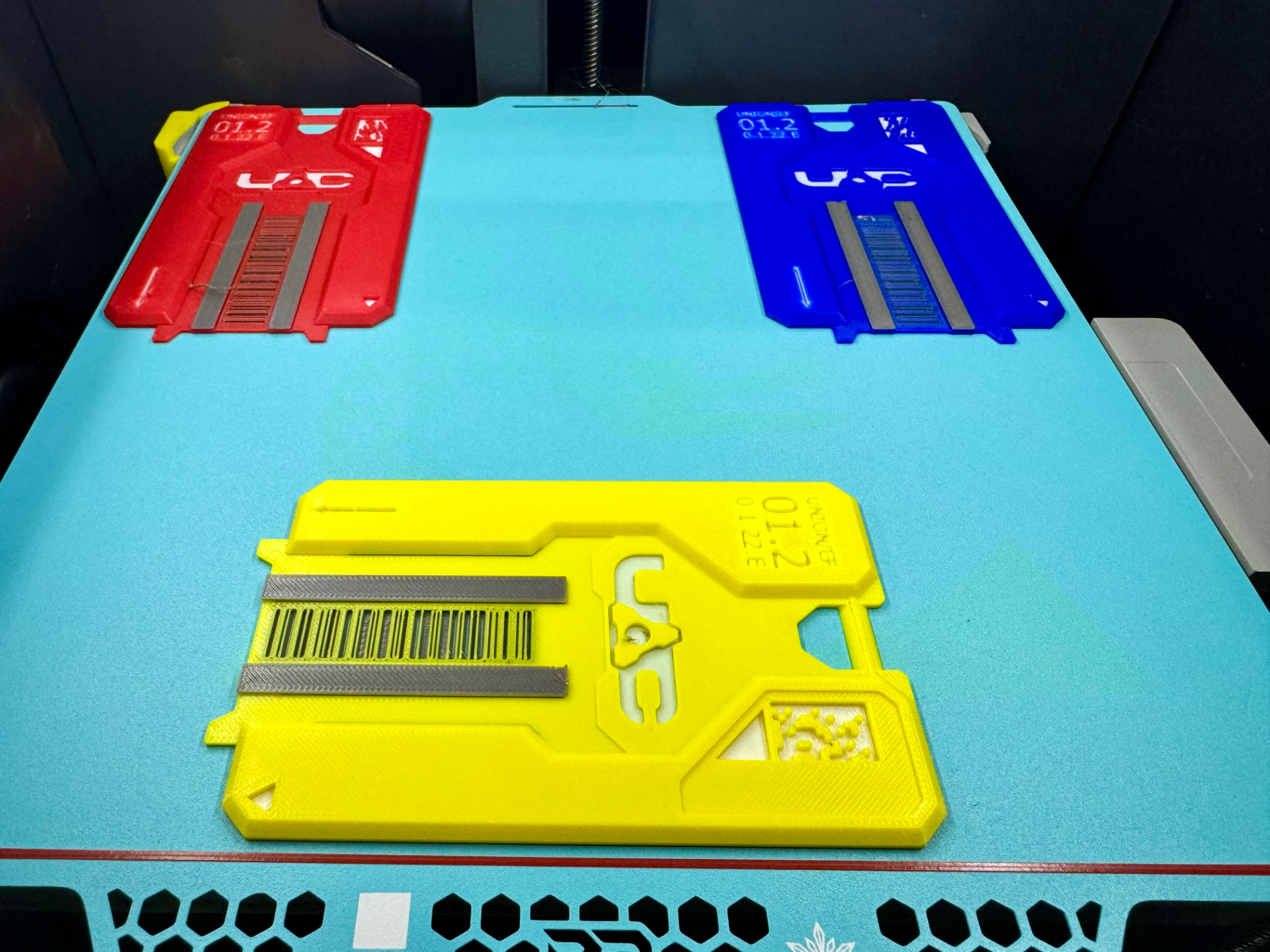 DOOM KeyCards - Red, Blue & Yellow Set