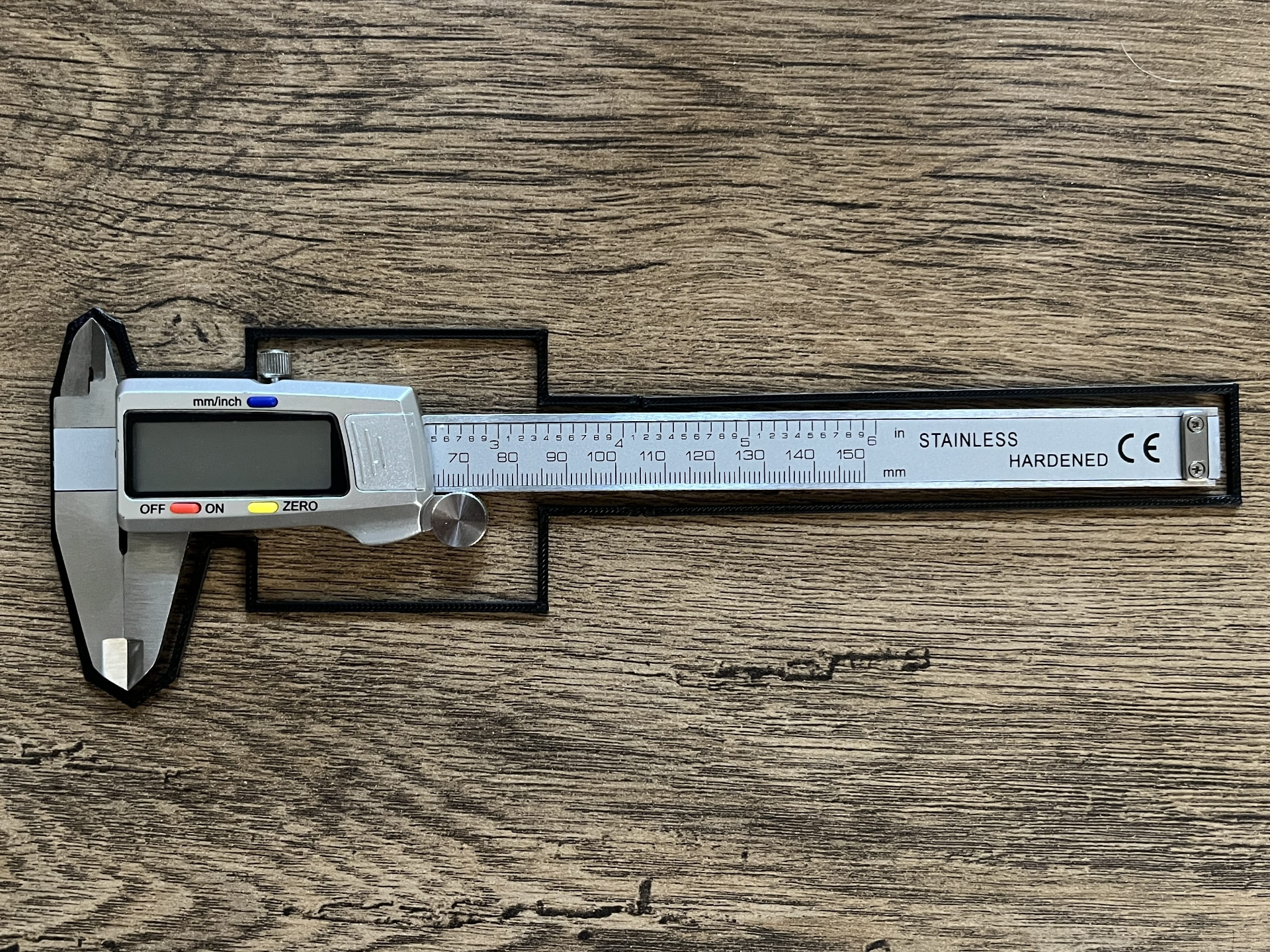 Gridfinity Bin for Digital Caliper