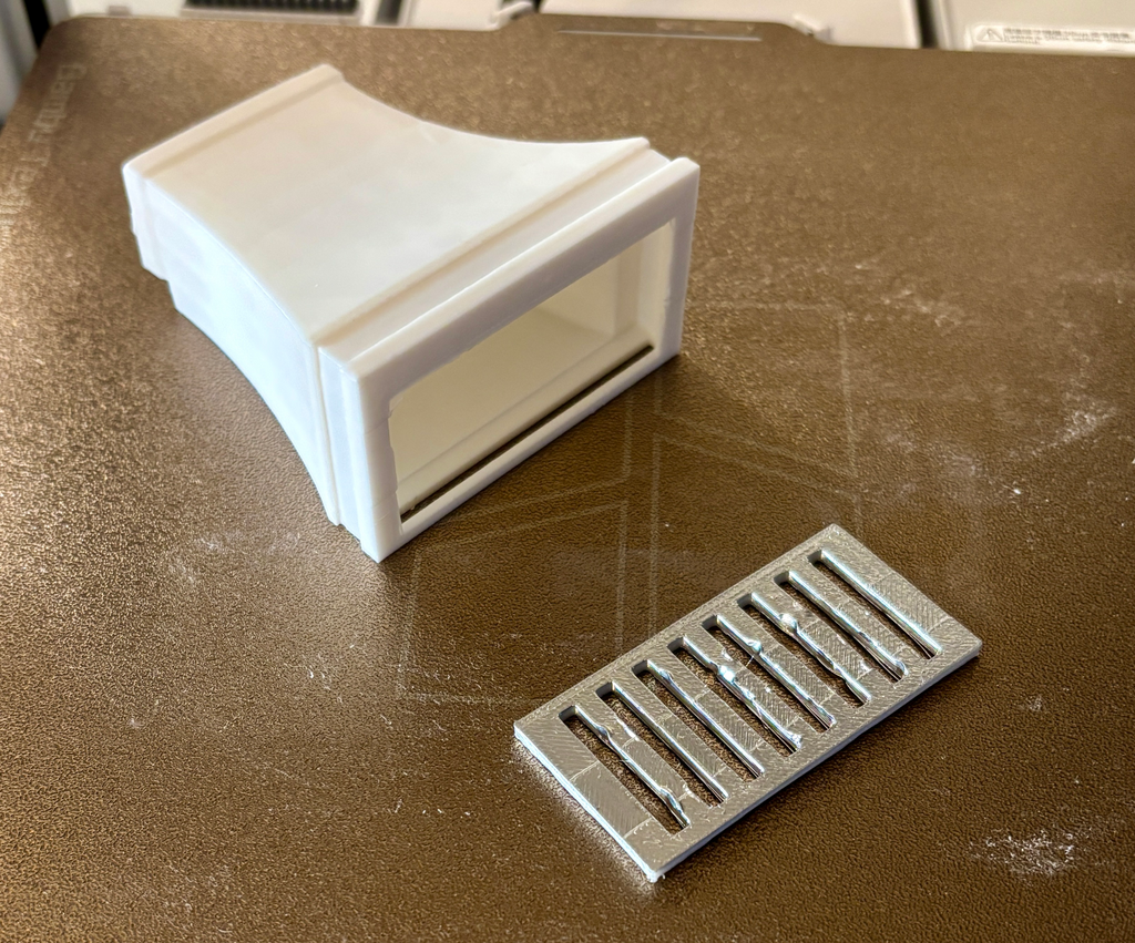 Dollhouse Stove Hood and Grate