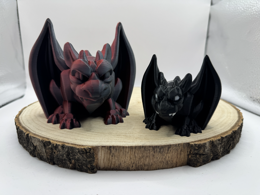 Mini Gargoyle - No Supports needed - Easy Print!