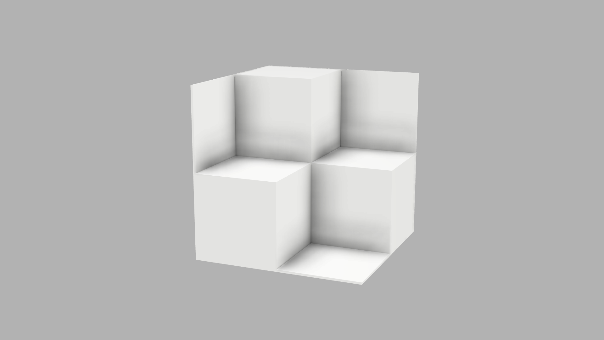 3D Cube for Projection Mapping