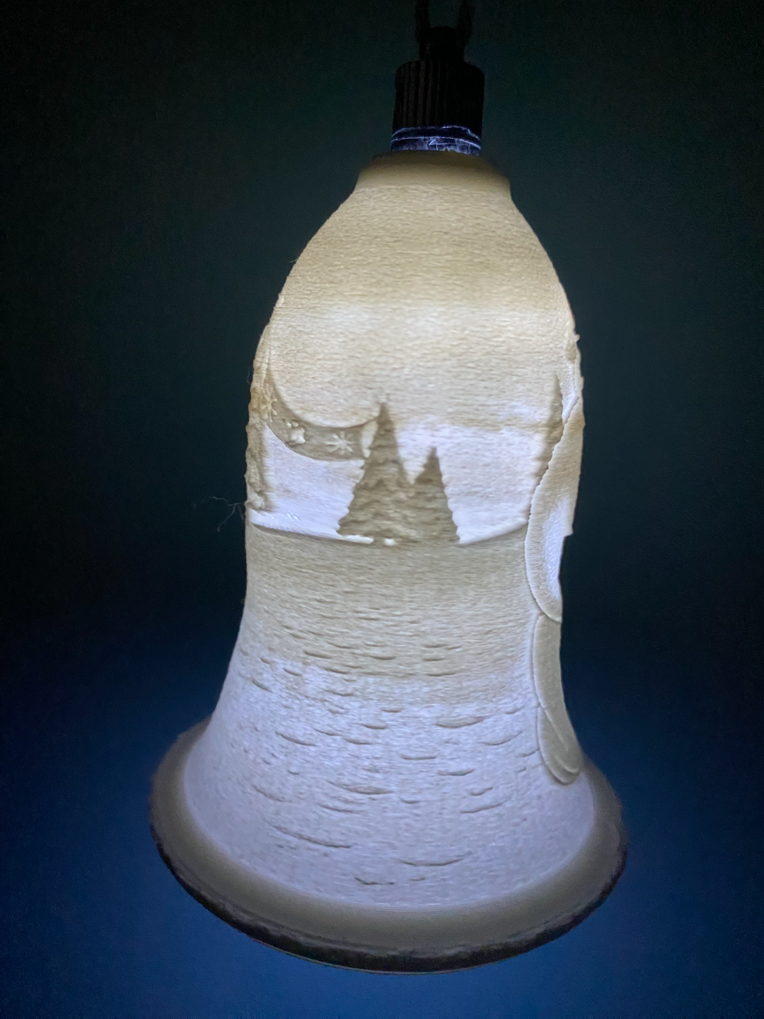 the snowman Christmas bell
