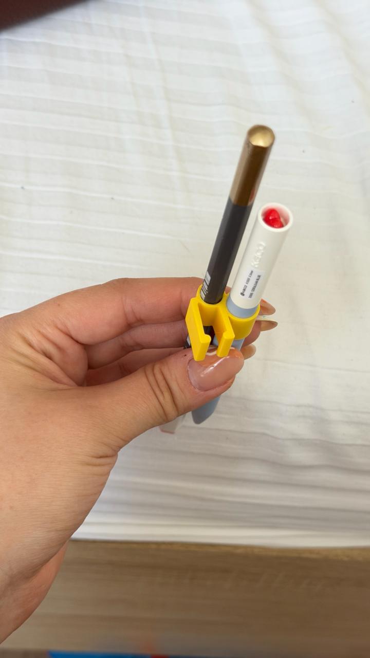 Dual Pen Holder for Notebook