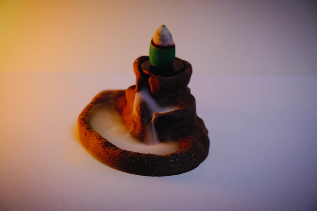 Backflow incense