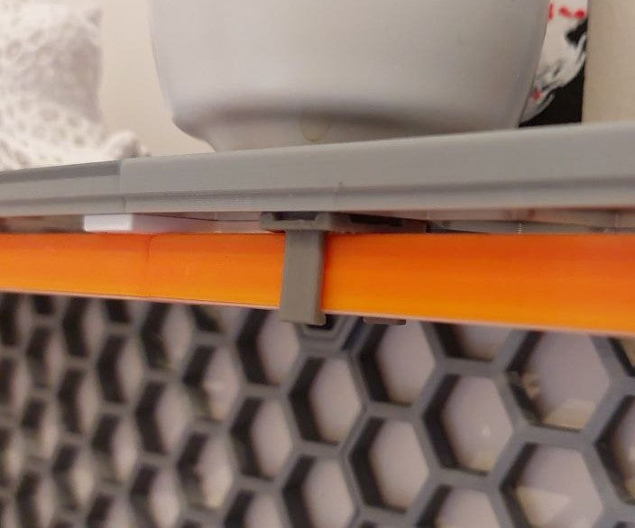 HSW mount for 12 mm led strip profile