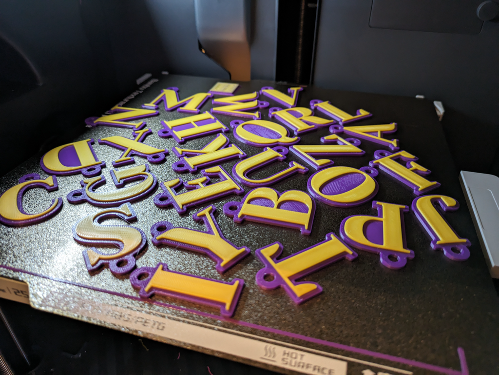 Initials / Letters Keyrings