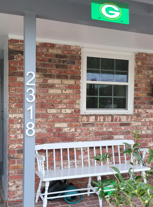 Contemporary Stand-off House Numbers - 6 INCH