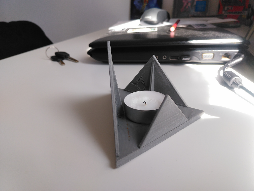 Pyramid Candle Stand