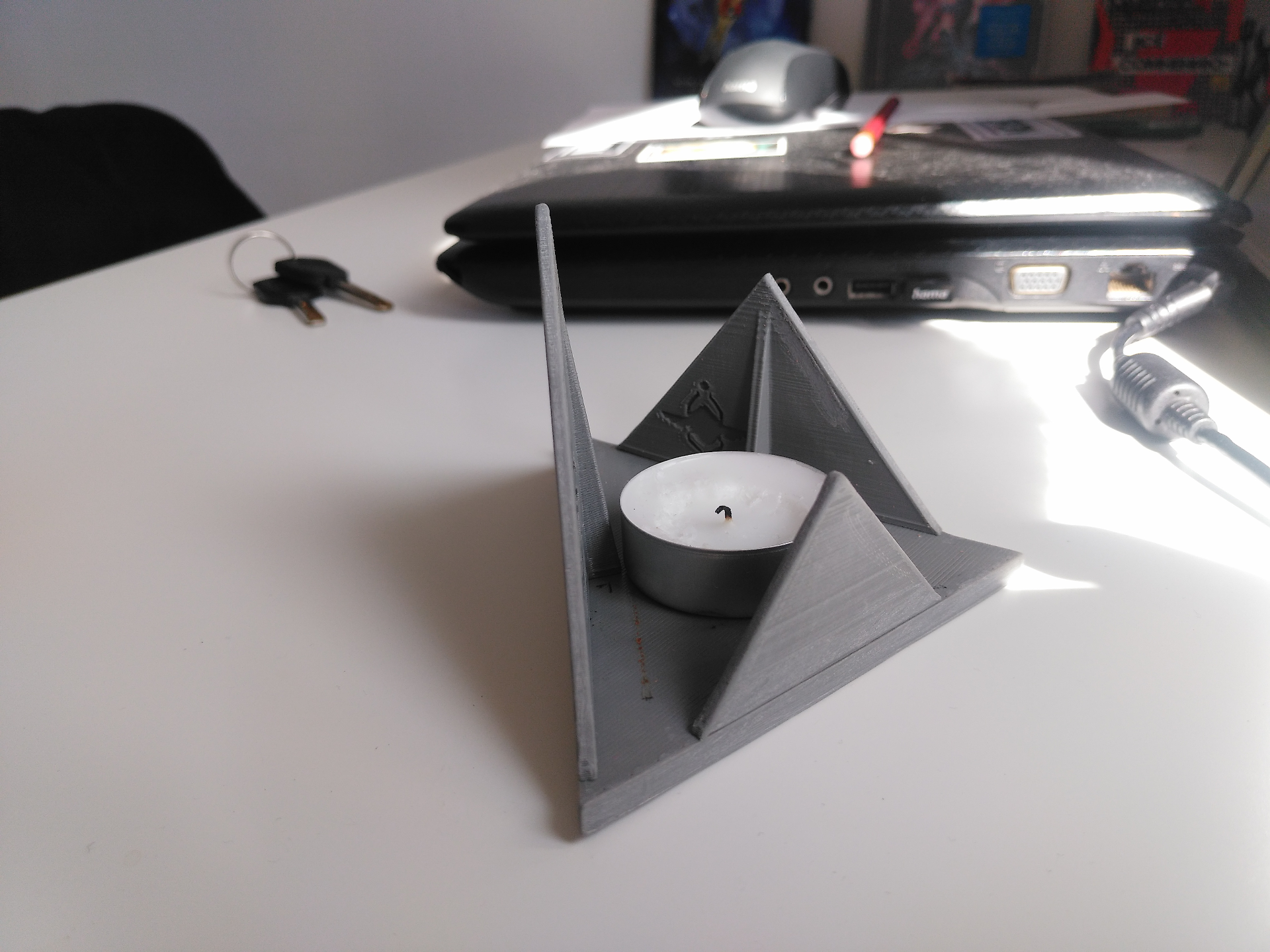Pyramid Candle Stand