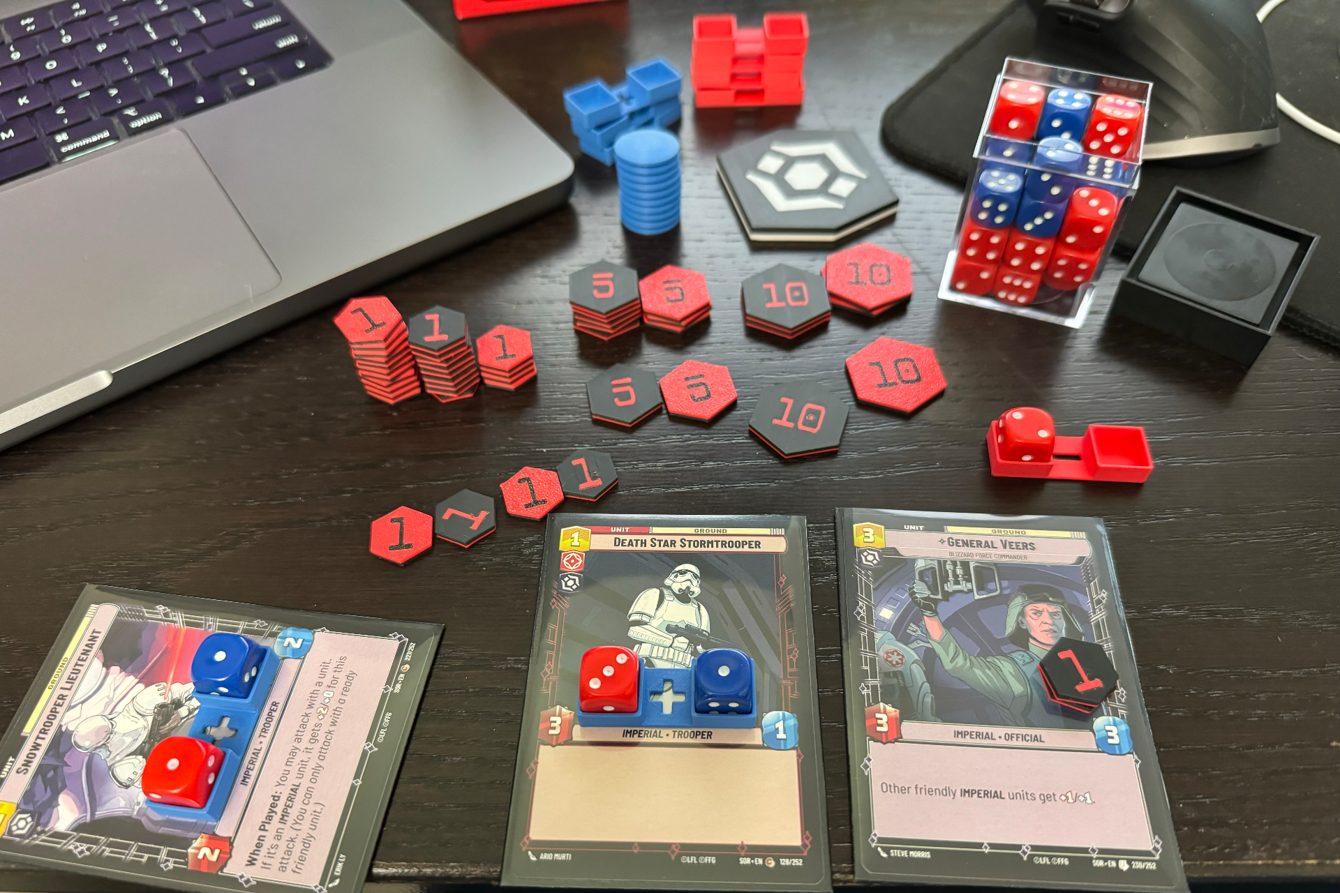 Penalty Tray for 12mm Dice Star Wars Unlimited