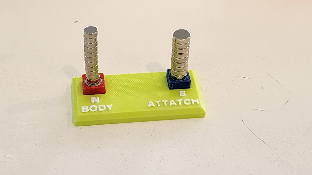 Magnet polarity Board, North - South. CUSTOM SIZE