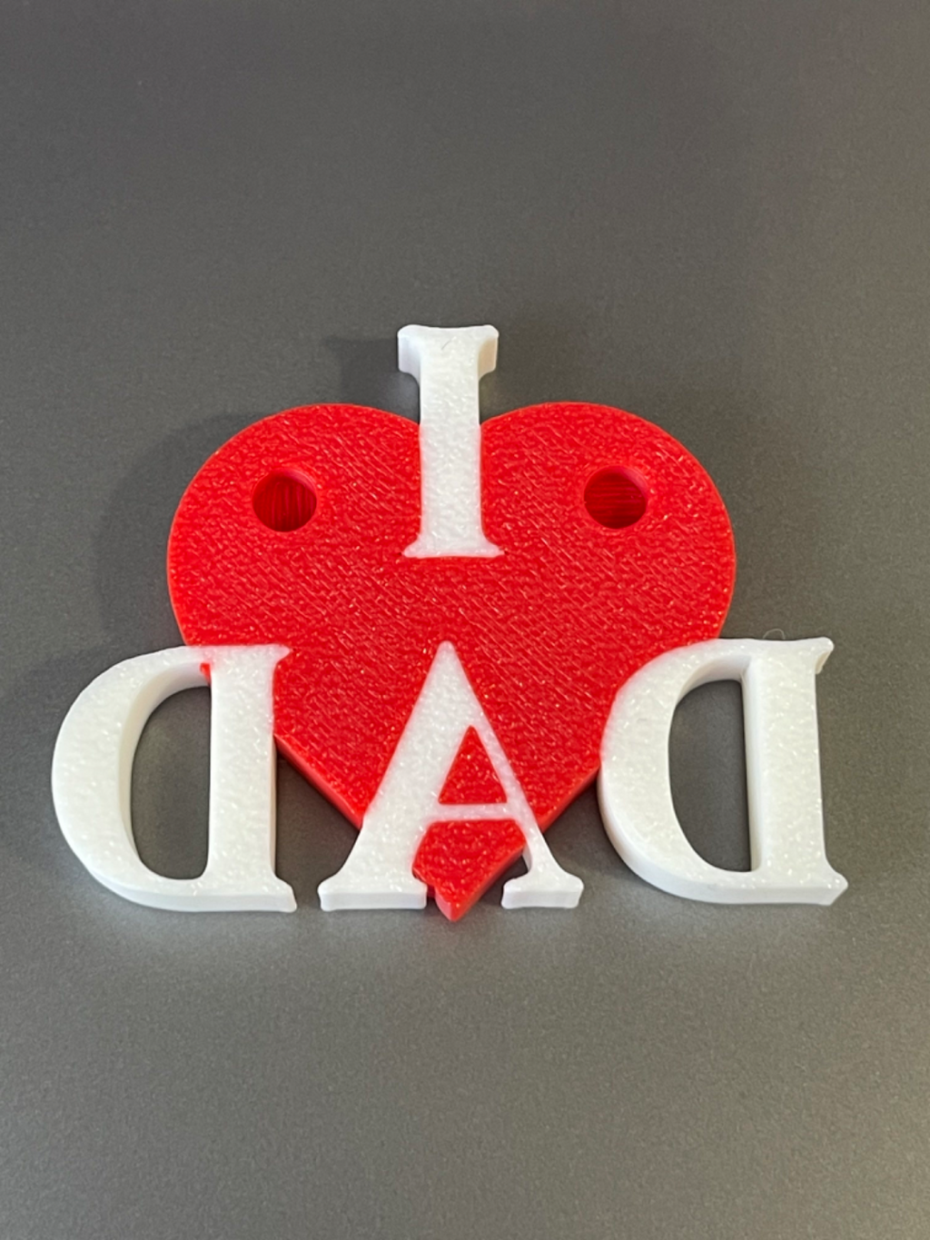 I Love Dad Magnet