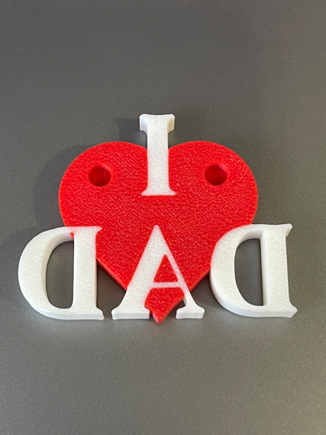 I Love Dad Magnet
