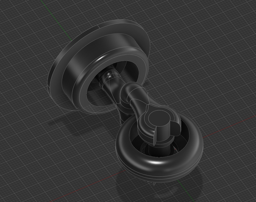 360° Wheel inspired by an office chair.