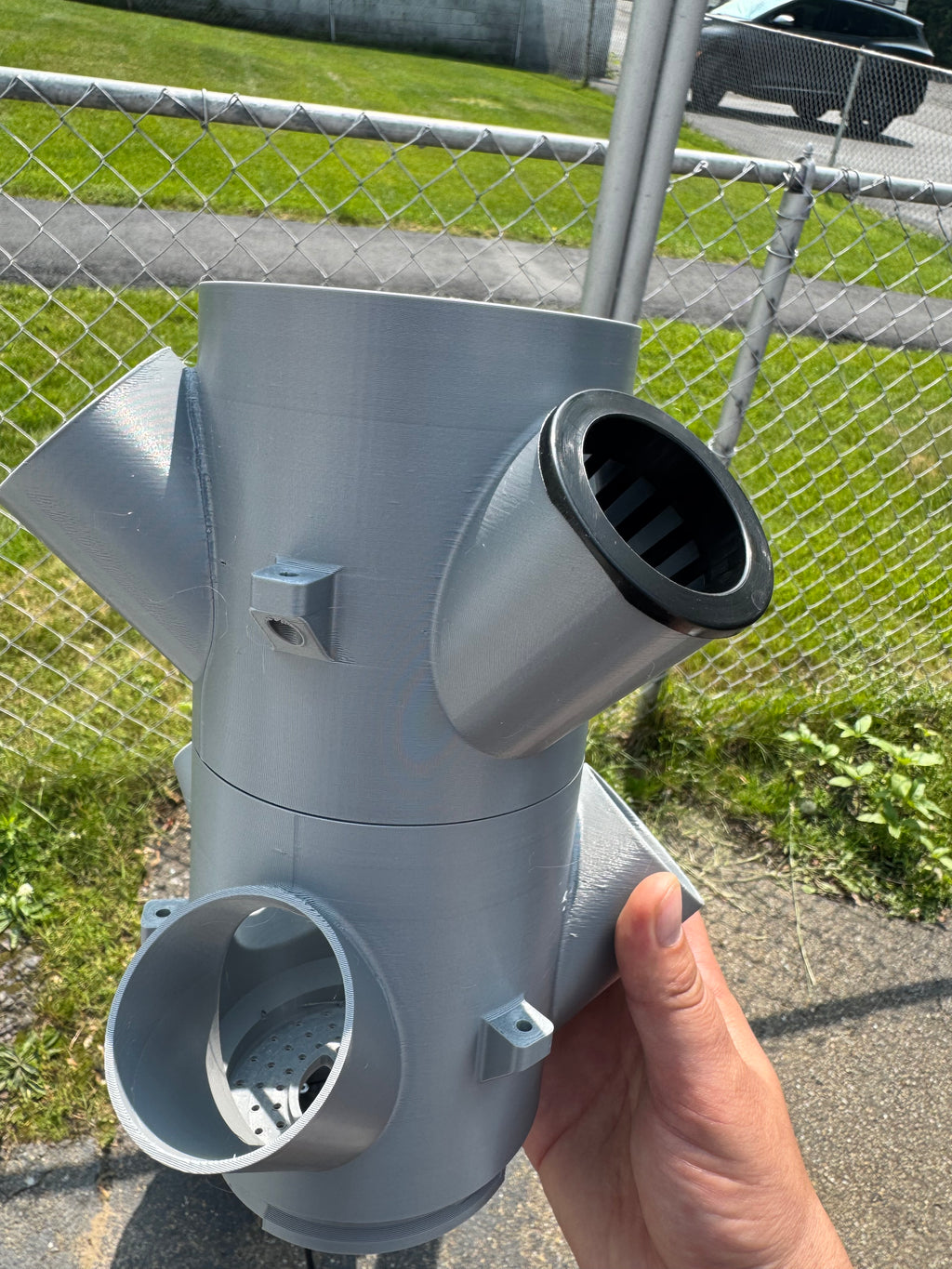 2 inch net pot tower without diffuser