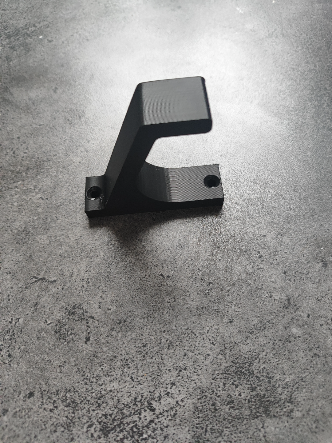 Bike helmet wall hook