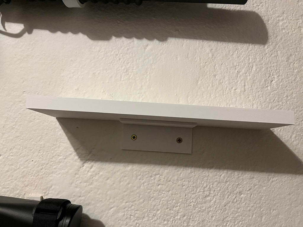 Shelf 300x80x15 with brackets for mounting