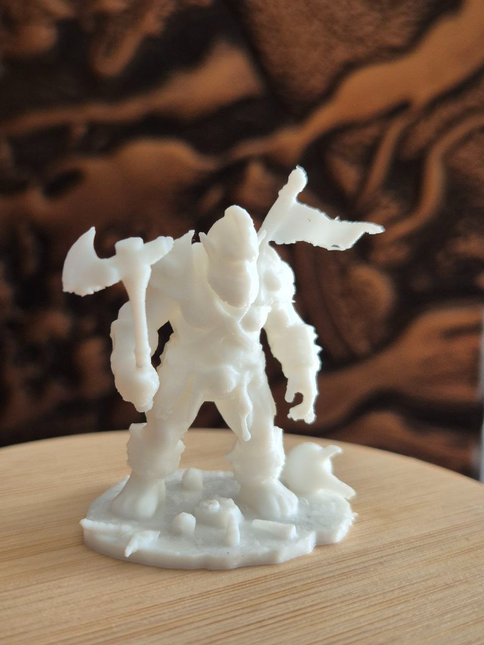 miniatura DnD orco barbaro