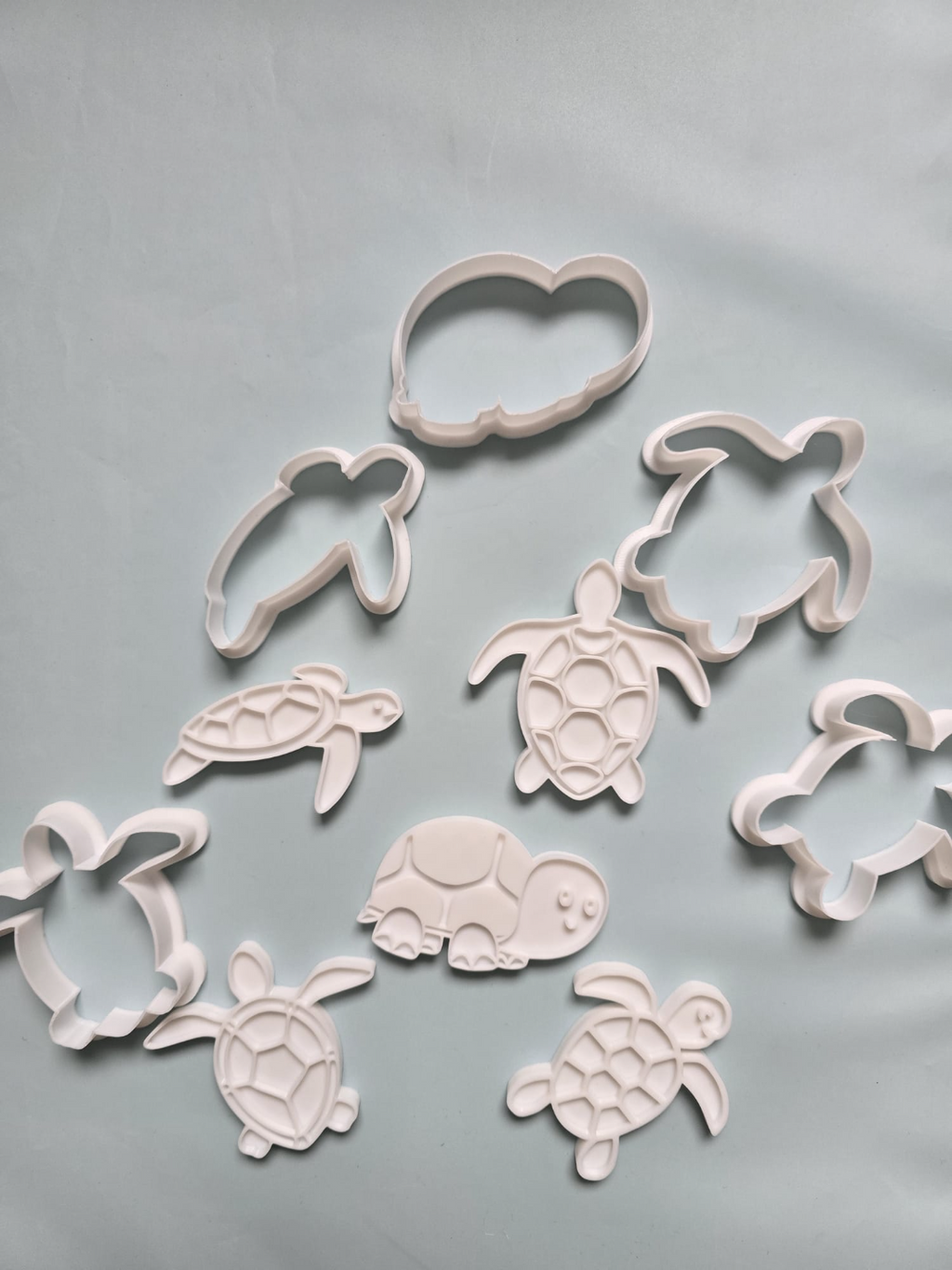 Sea Turtle Cute Cookie Cutter Playdoh Animal Water