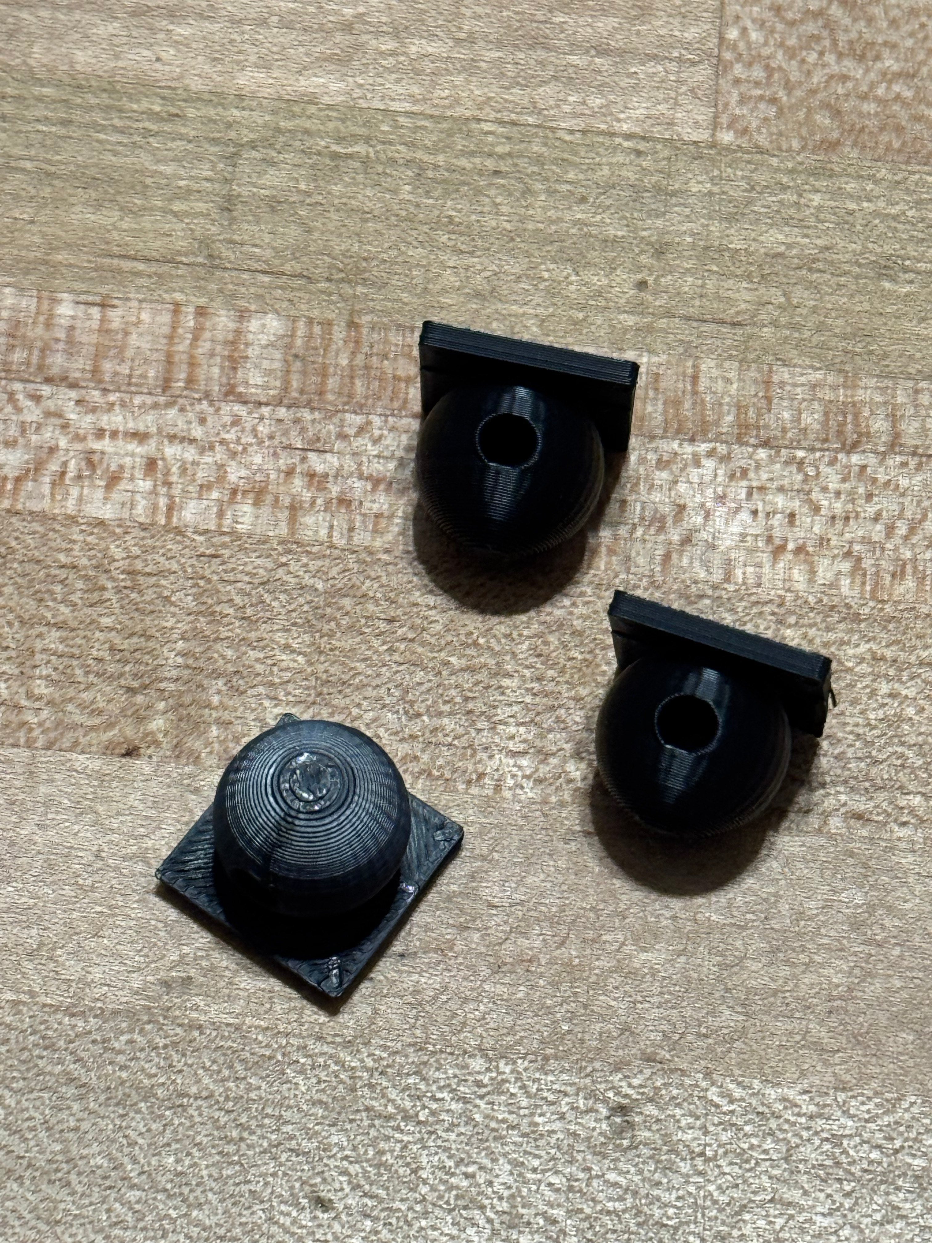 acrylic flatback attachment for beadable items