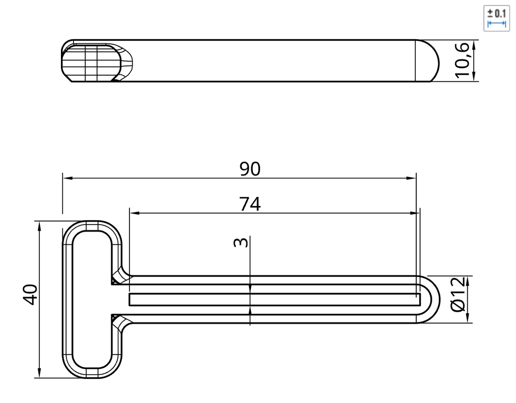 Tube Roller Key, no more squeezing from the middle