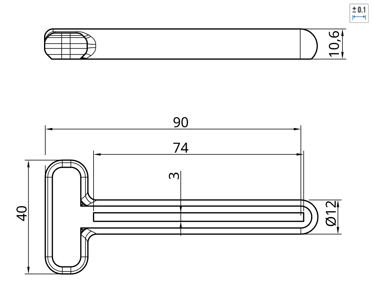 Tube Roller Key, no more squeezing from the middle
