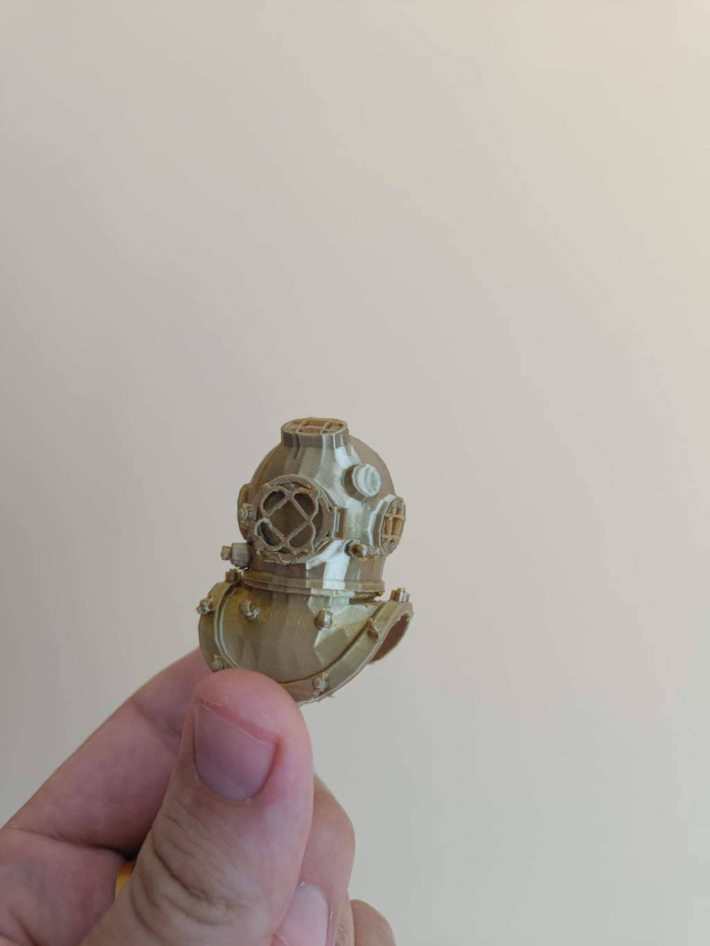Diving Helmet Model and Keychain