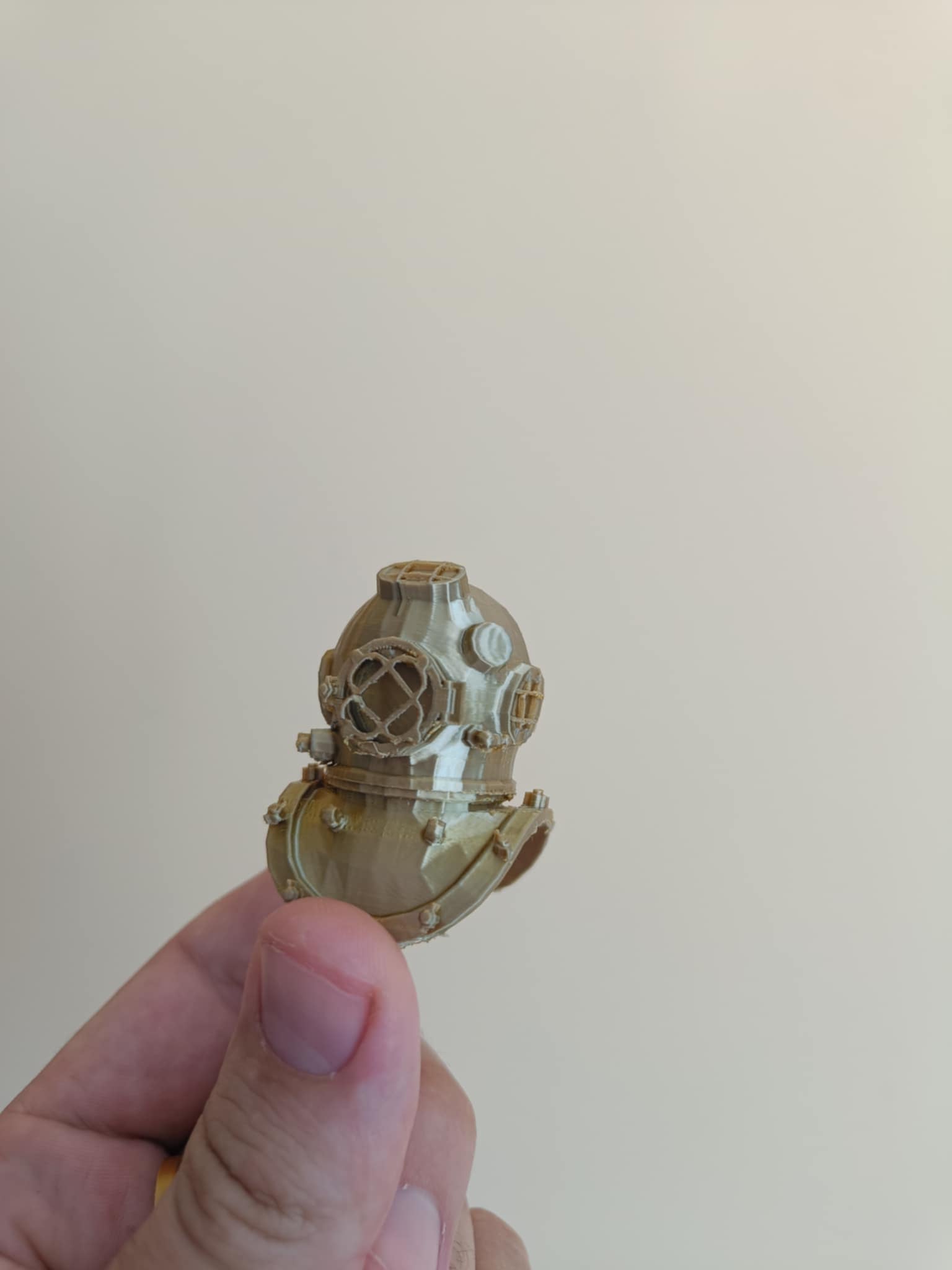 Diving Helmet Model and Keychain