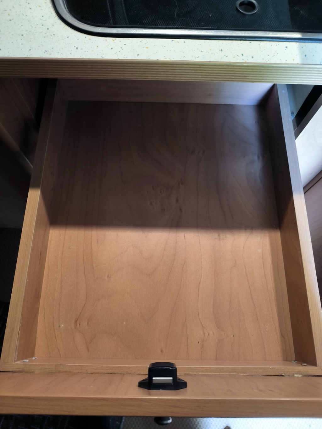 Inlay for RV cutlery box