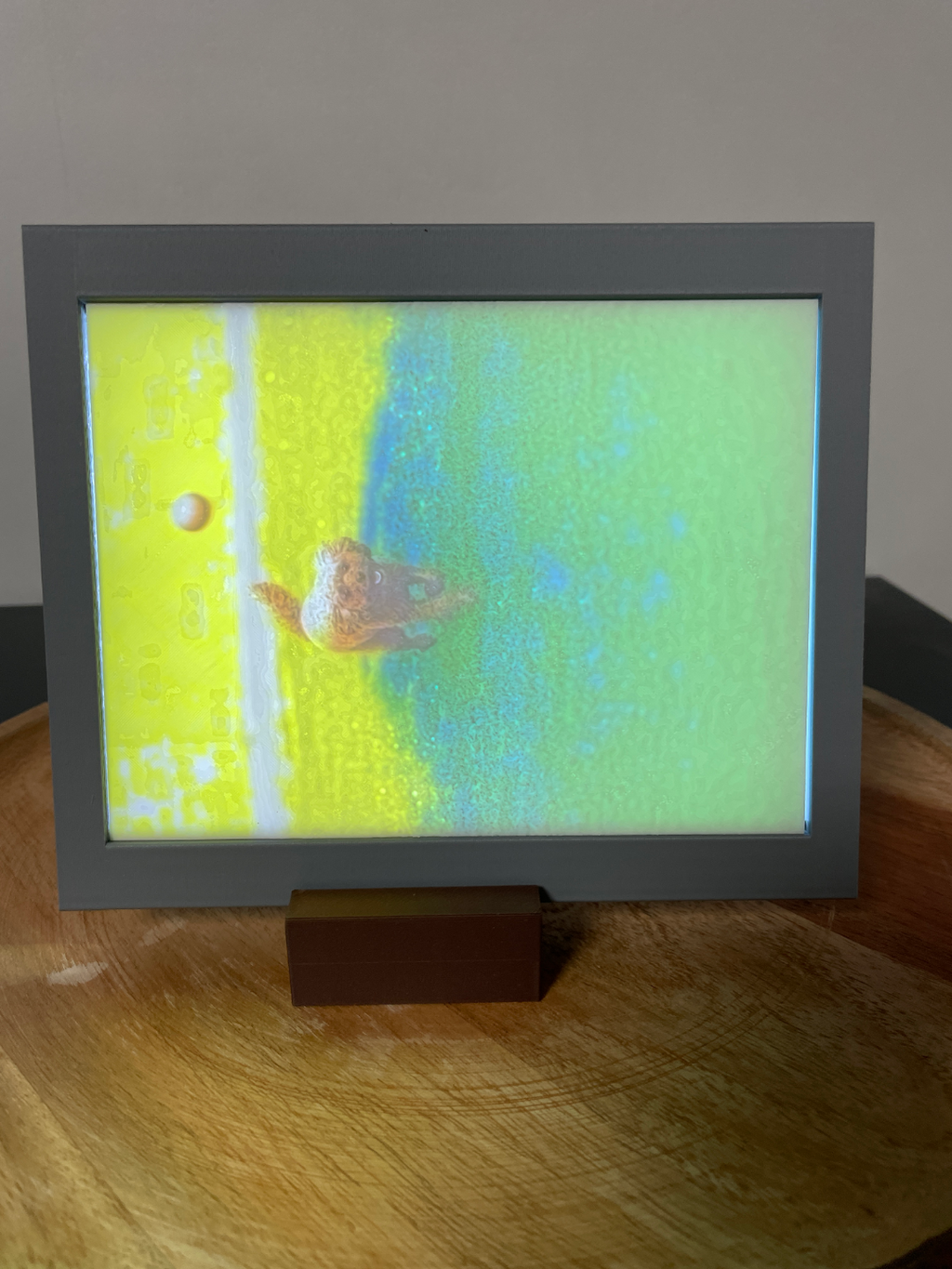 Picture Frame Holder (For Lithophane cabla place)