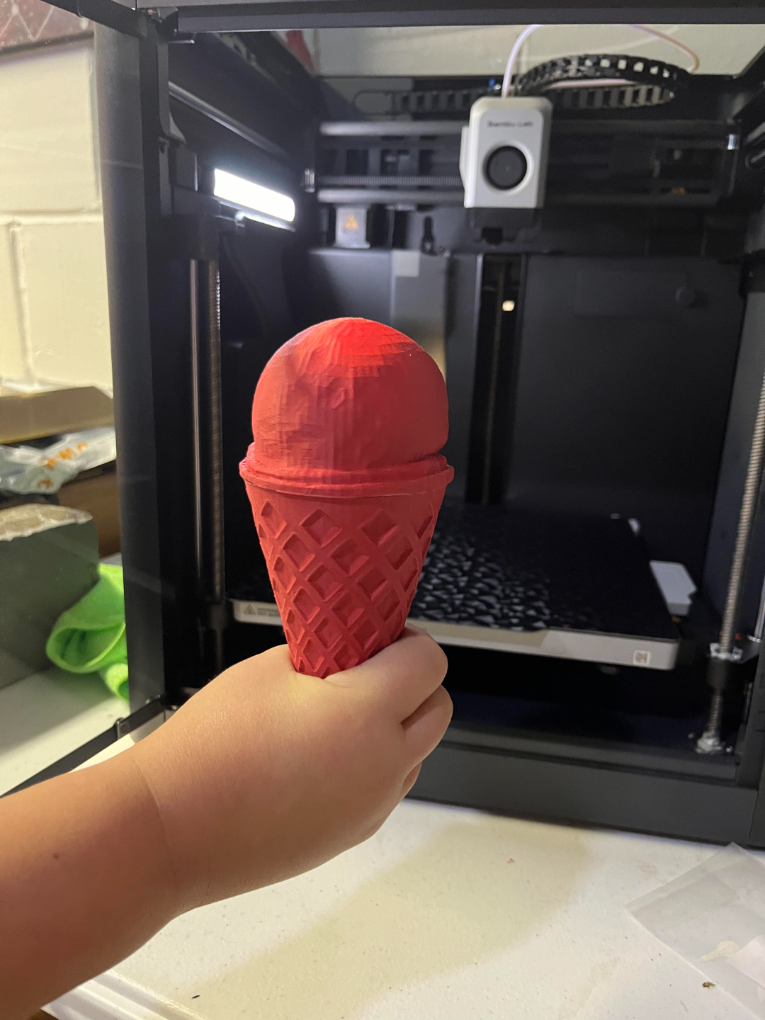 Ice cream Template from Microsoft 3D