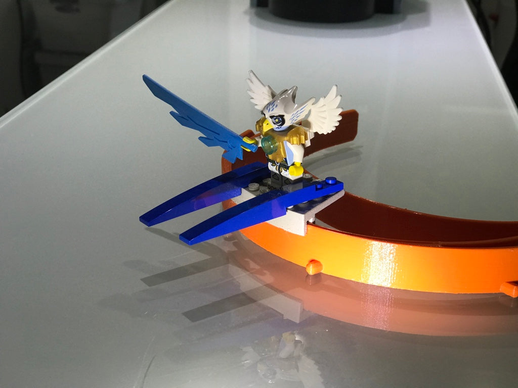 LEGOCompatible Prusa Faceshield Adapter