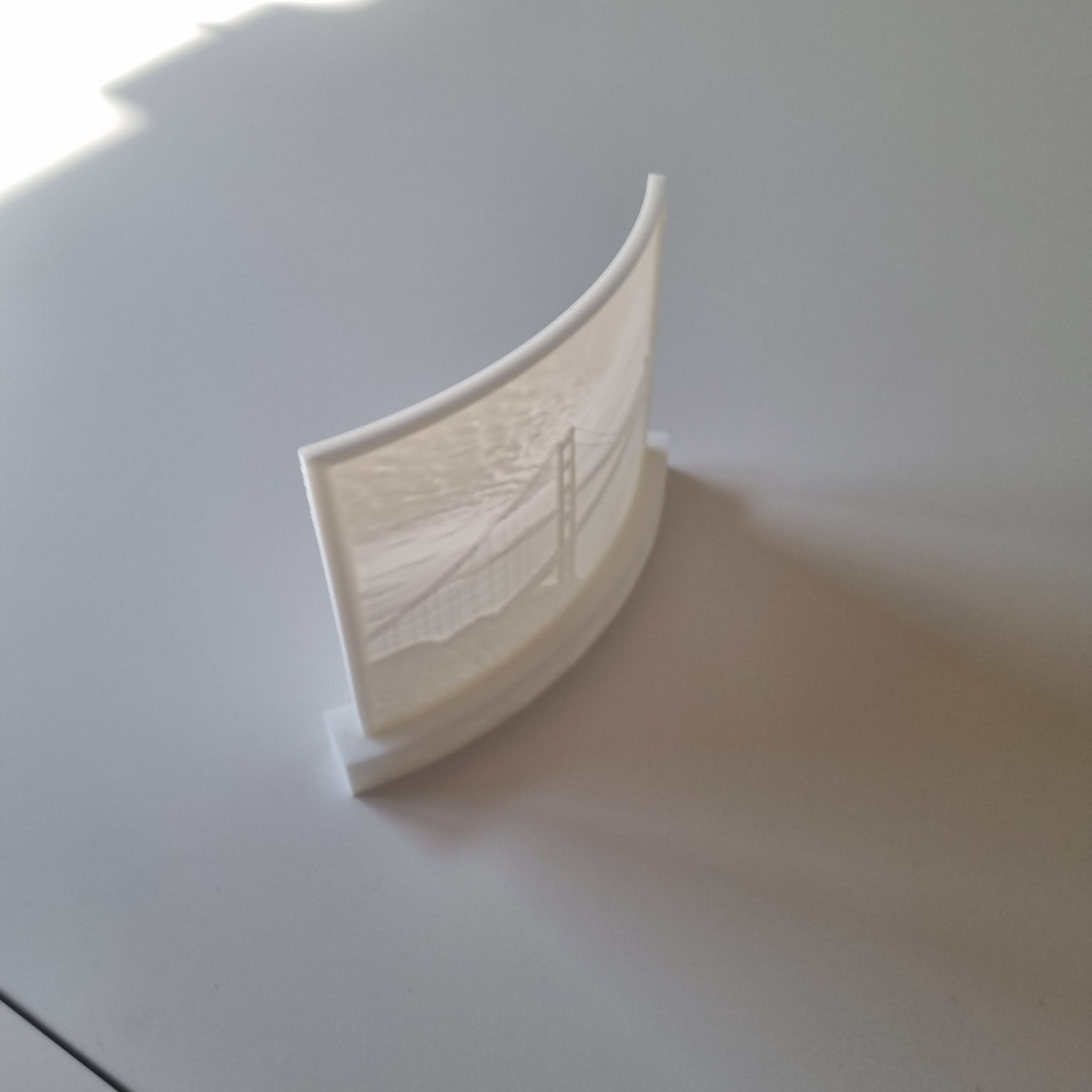 Lithophane of Golden Bridge
